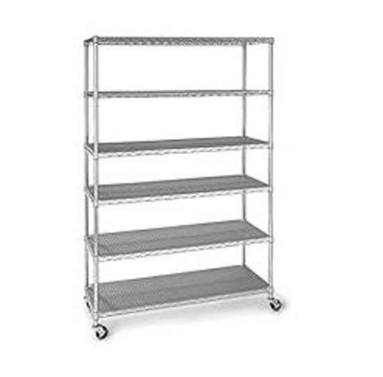 Members Mark 6 Tier Heavy Duty Wire Shelving 6K lbs Max Capacity