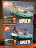 Qty. 2 Ozark Trails 2-Person Inflatable Raft