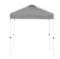 Costway 6.6 x 6.6 ft. Outdoor Pop-Up Camping Canopy NE1044GR