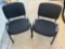 Qty.2 Black Office Chairs