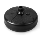 Black Water filled Umbrella Stand Black.