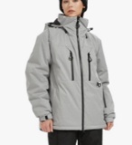 New Waterproof Ski Jacket Warm Winter Snow Coat Windbreaker Hooded Thick Snowboard - MEDIUM