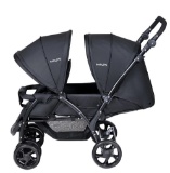 Costway Foldable Twin Baby Double Stroller BB5638BK