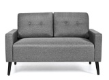 Costway Modern Loveseat Sofa HW64220GR