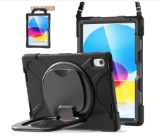 BATYUE iPad 10th Generation Case, Shockproof Protection Cover for 2022 10.9-inch iPad
