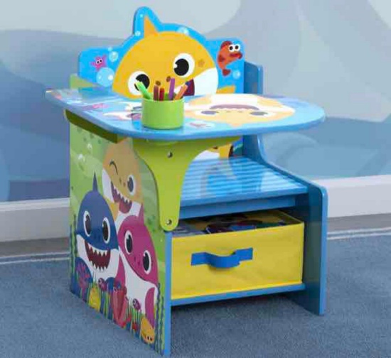 Delta Children Baby Shark Chair Desk