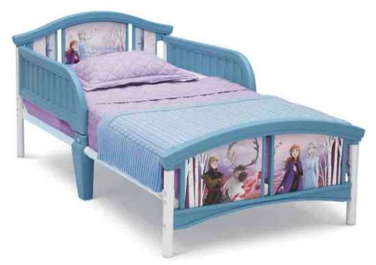 Delta Children Frozen II Plastic Toddler Bed