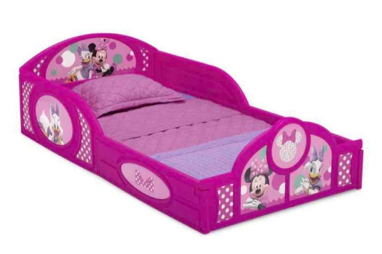 Minnie Mouse Plastic Sleep and Play Toddler Bed