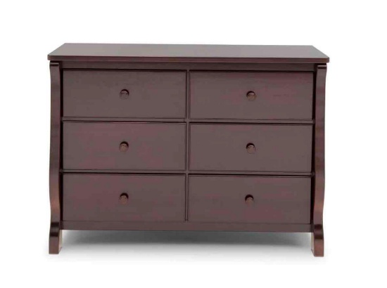 Delta Children Canton / Eclipse 6 Drawer Dresser with Interlocking Drawers