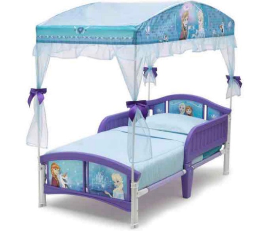 Delta Children Frozen Toddler Canopy Bed