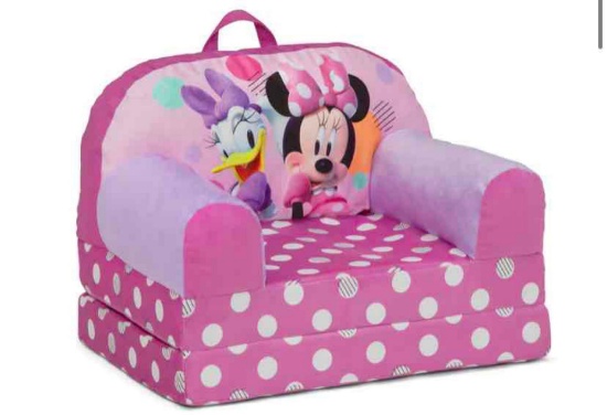 Delta Children Minnie Mouse Cozee Buddy Flip-Out Chair