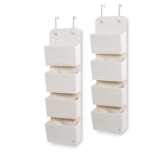 babyGap 2-Pack Over the Door Storage Organizer with 4 Pockets
