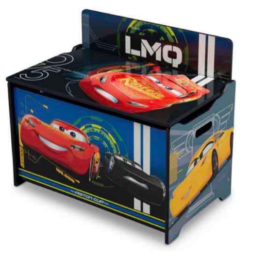 Delta Children Cars Deluxe Toy Box