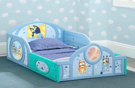 Delta Children Bluey Sleep and Play Toddler Bed