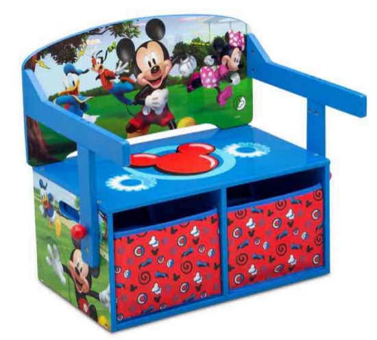 Mickey Mouse Activity Bench