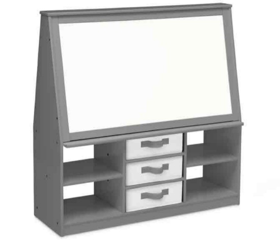 At-Home Artist Center ? Deluxe Double-Sided Easel & Storage Unit