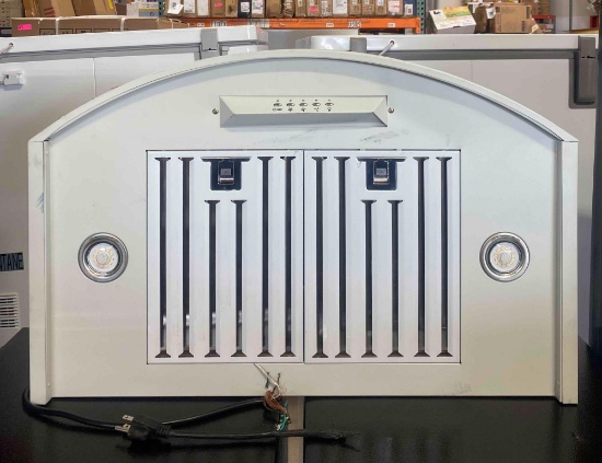 AKDY Range Hood, 30" - White Painted