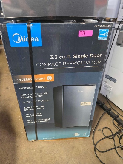 Midea 3.3 cu ft Compact Refrigerator