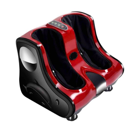 Foot and Calf Massager, Shiatsu Foot Massager Machine, 3-Level Intensity Modes