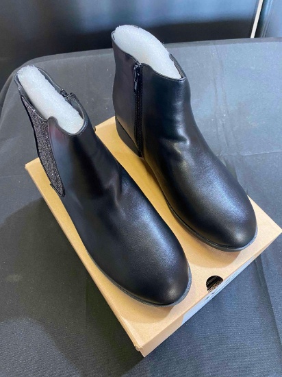 Inorin Girls Chelsea Boots Side Zipper Waterproof Outdoor Short Ankle Boot For Little Kid/Big Kid