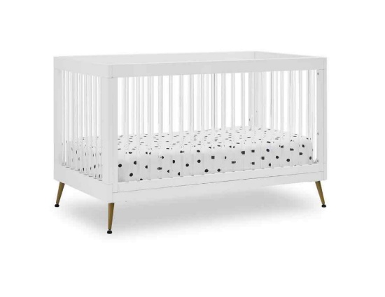 Delta Children Sloane 4-in-1 Acrylic Convertible