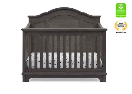 Simmons Kids Asher 6-in-1 Convertible Crib