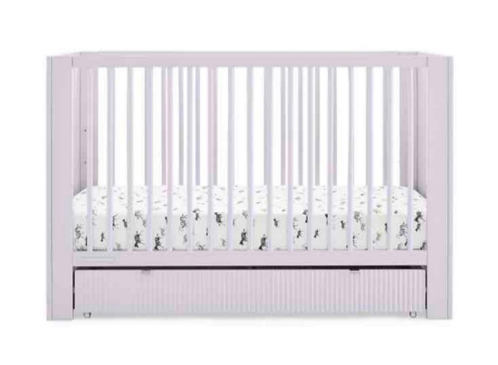 Delta Children Cassie 4-in-1 Convertible Crib with Underdrawer