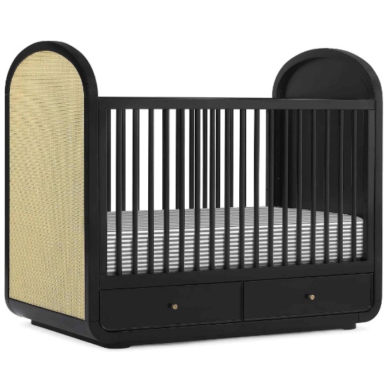 Bellini Aspen 4-In-1 Convertible Crib with Underdrawer