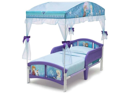 Delta Children Frozen Toddler Canopy Bed