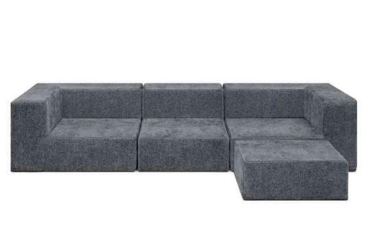 Delta Children Cozee 4-Piece Sectional Sofa Set