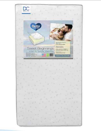 Delta Children Crib and Toddler Mattress
