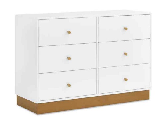 Delta Children James 6 Drawer Dresser with Interlocking Drawers