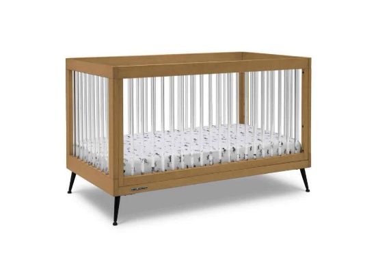 Delta Children Sloane 4-in-1 Acrylic Convertible Crib