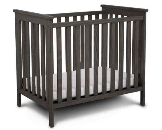 Simmons Kids Monterey Mini Crib with Mattress