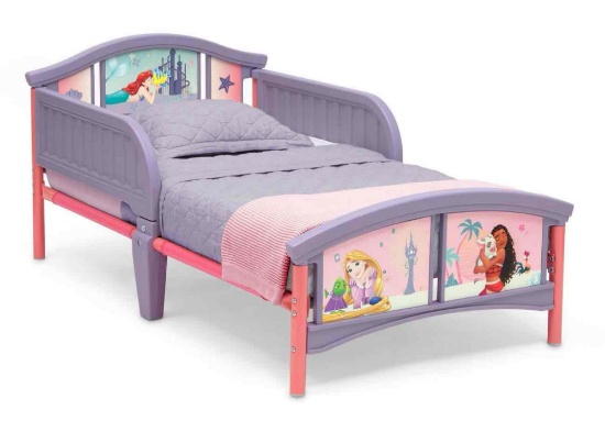 Delta Children Princess Plastic Toddler Bed