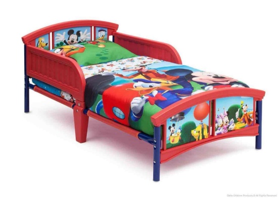 Delta Children Mickey Mouse Plastic Toddler Bed