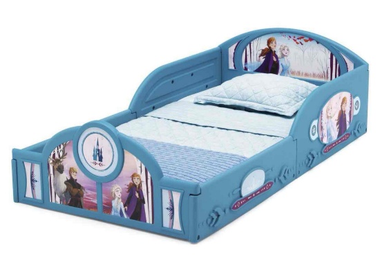 Delta Children Frozen II Plastic Sleep and Play Toddler Bed