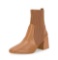Womens Chelsea Boot Square Toe Stacked Chunky (Size 8)