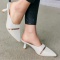 PiePieBuy Womens Closed Pointed Toe Size 8.5