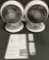 2 Pack of WOOZOO Globe Fan...