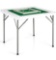 Goplus 35'' 4-Player Mahjong Card Game Portable Folding Table w/Cup & Coin Holder
