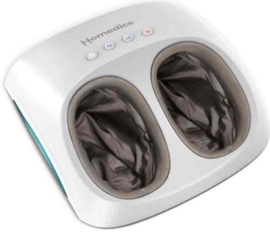 Homedics shiatsu + air 4.0 foot massager with heat