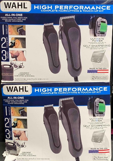 2 Pack of WAHL HAIRCUTTING KIT