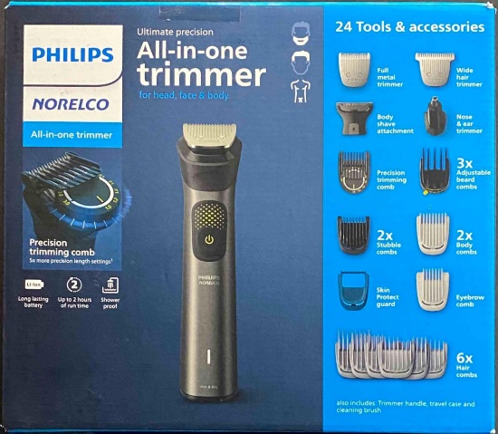2 Pack of Philips Norelco All-in-one trimmer