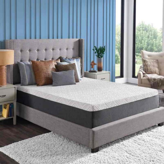 Sealy Cool 12" Medium Hybrid Mattress Queen Size