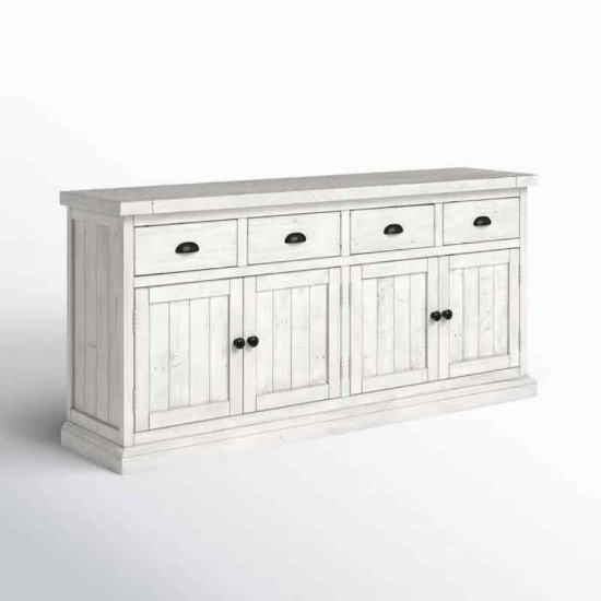 Kinston 74" Wide Solid Wood Sideboard