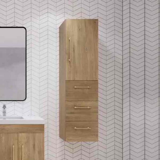 Eliza 16'' Wall Mounted Linen Cabinet