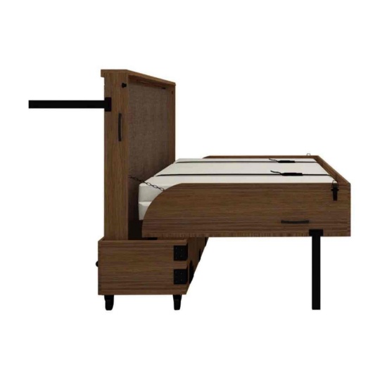 Bivens Rolling Cabinet Bed Queen