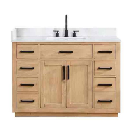 Gavino 48 in. W x 22 in. D x 34 in. H Bath Vanity