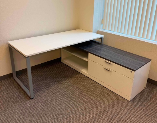 Commercial L Shape Office Desk